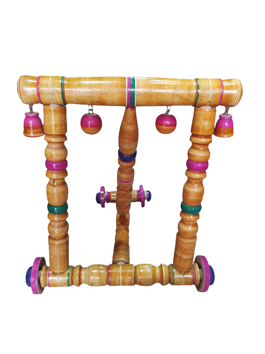 Traditional Wooden Baby Walker Premium – Eco-Friendly Push Toy